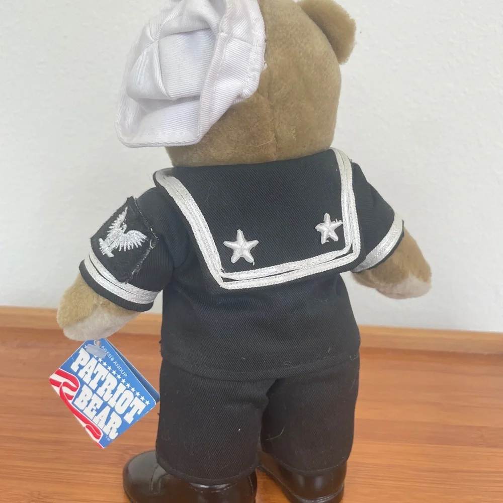 Vintage 1994 Patriot‎ Bear Marine Teddy Bear plushie Limited edition Collectible